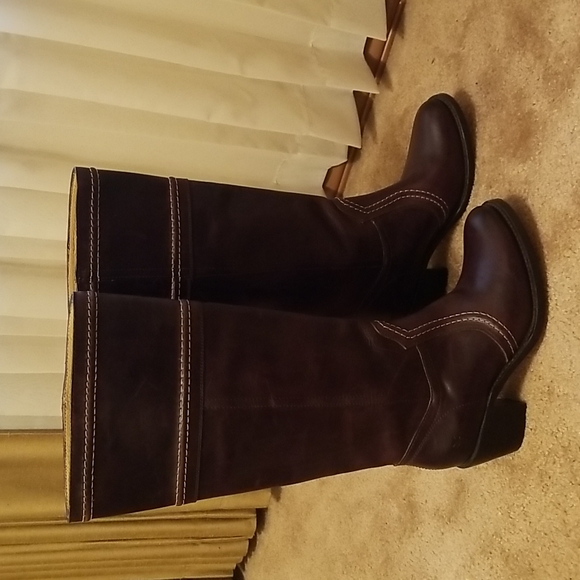 Frye Shoes - Frye Jane Extended Calf Heleed Boots